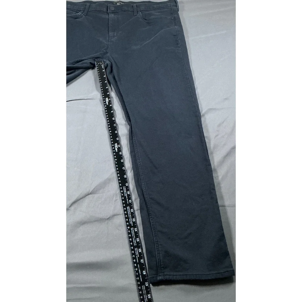 Banana Republic Traveler Pants Mens 40x32 Black Straight Leg 5-Pocket Chino
